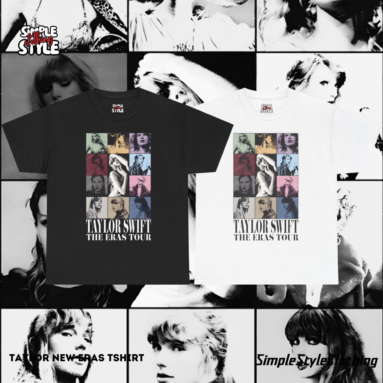 Taylor Swift New Eras Tshirt Oversized Tshirt | Simple Style Clothing T-Shirt