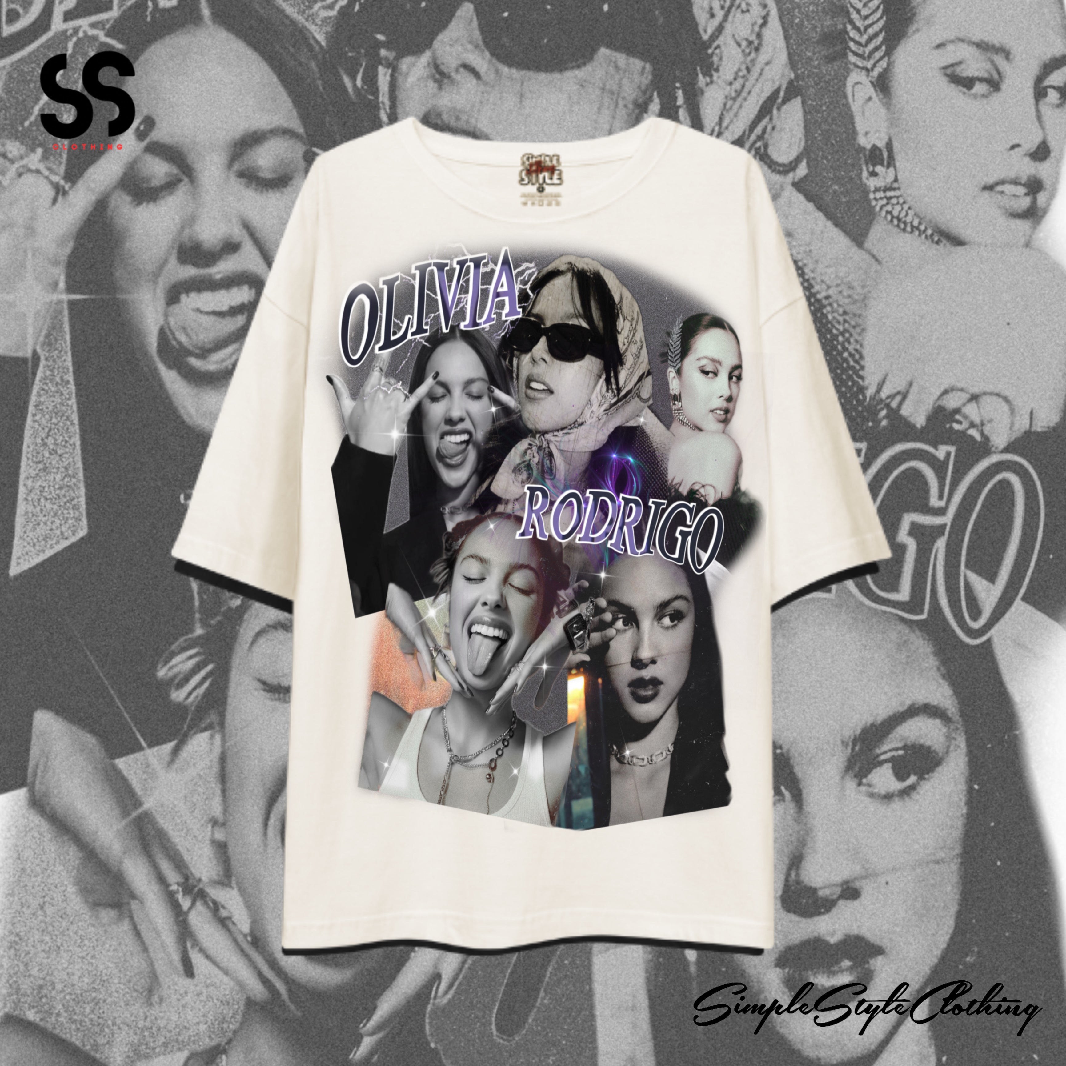 SSC Olivia Rodrigo Oversized Shirts Code 5 Combed Cotton for Men and Women