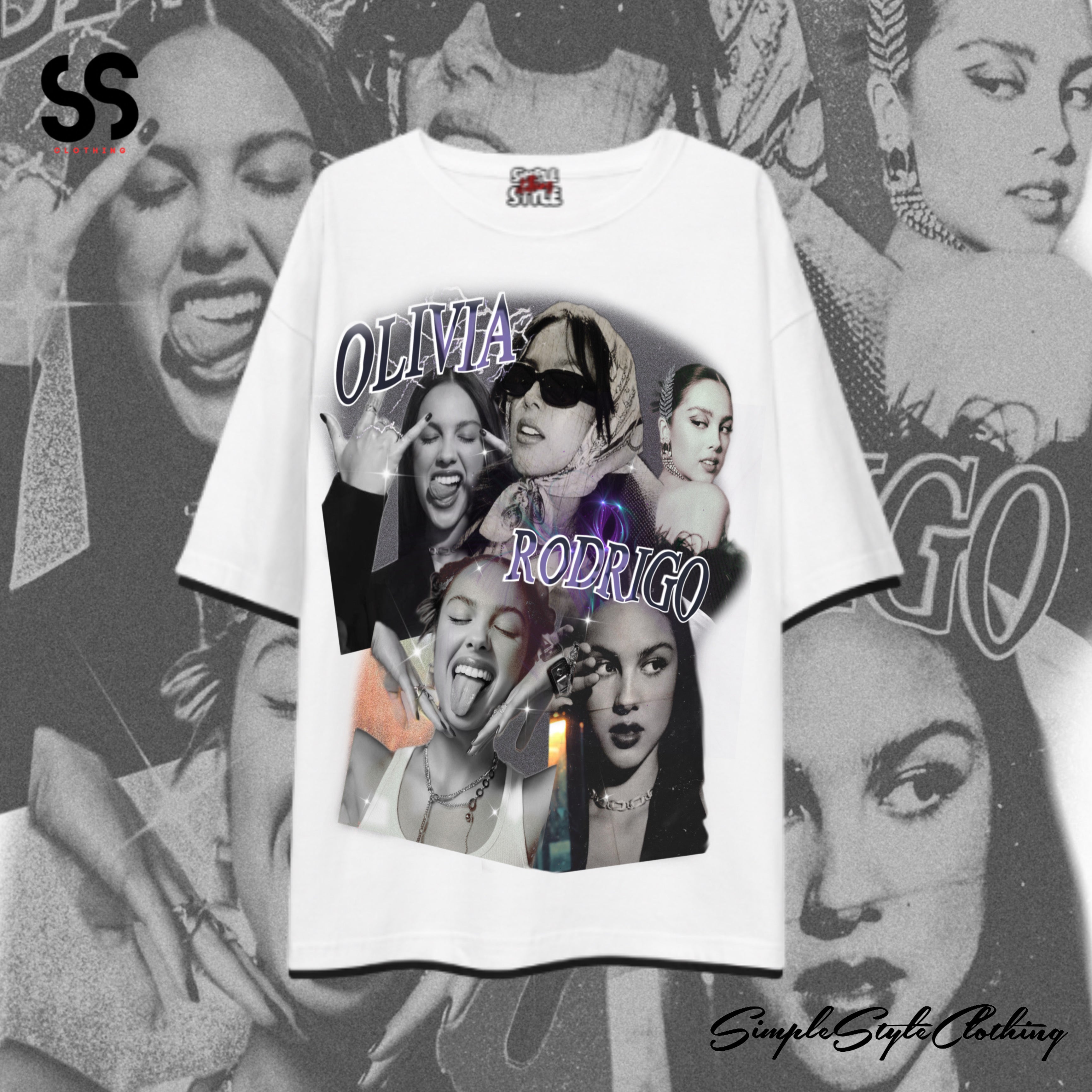 SSC Olivia Rodrigo Oversized Shirts Code 5 Combed Cotton for Men and Women