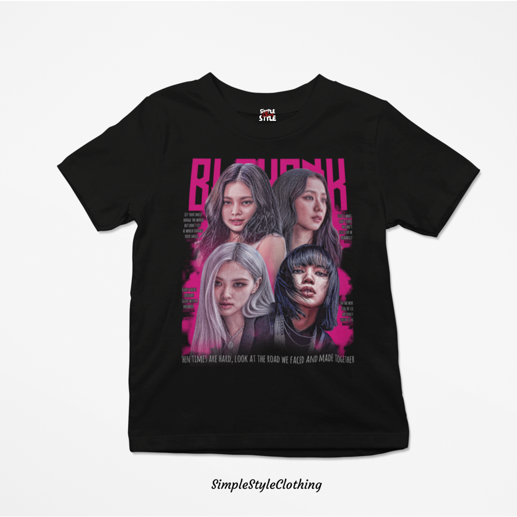 SSC Blackpink Oversized Shirts Combed Cotton for Men and Women