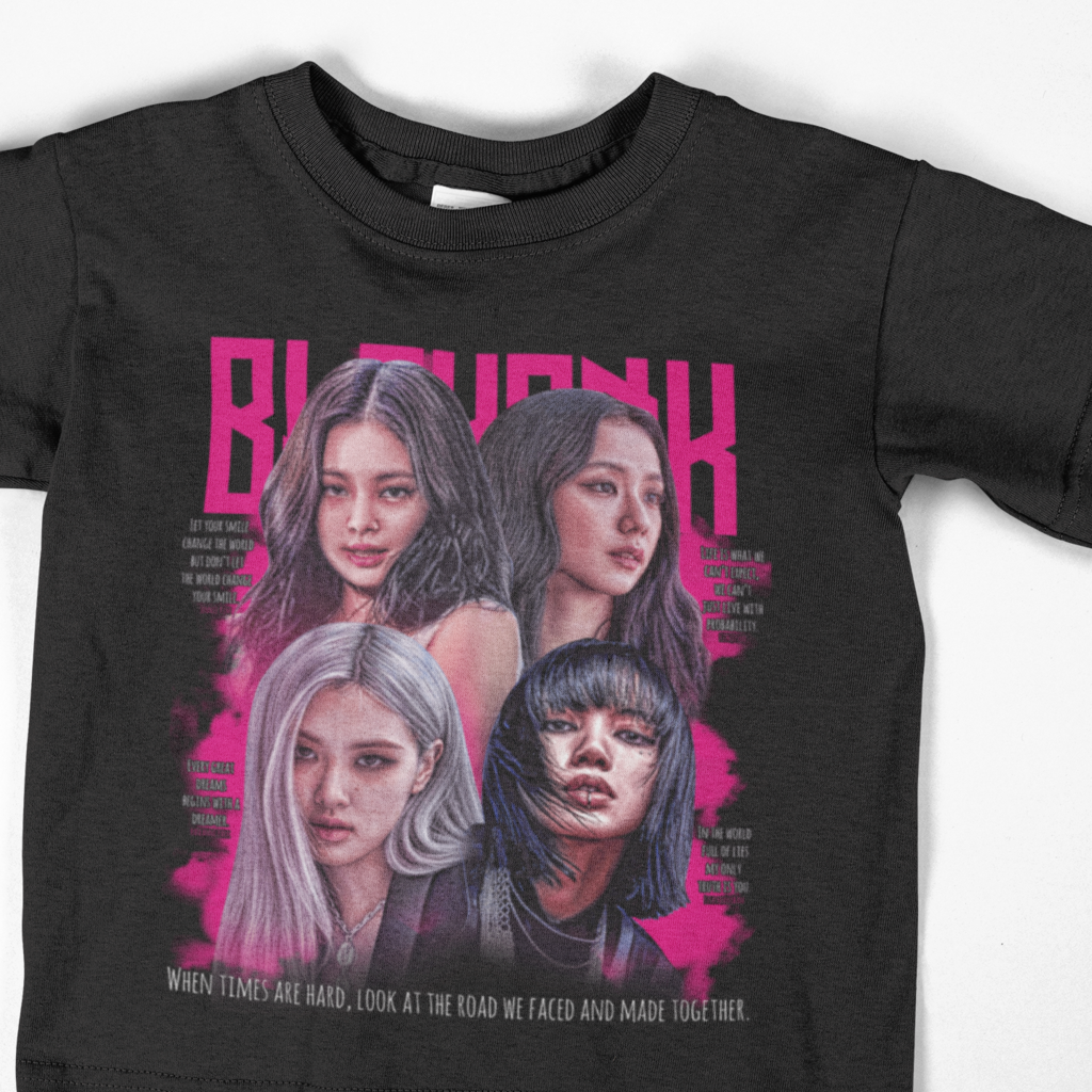 SSC Blackpink Oversized Shirts Combed Cotton for Men and Women