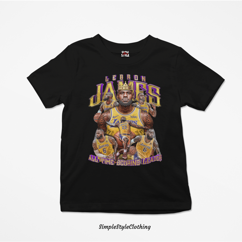 SSC Lebron James Oversized Shirts Combed Cotton for Men and Women