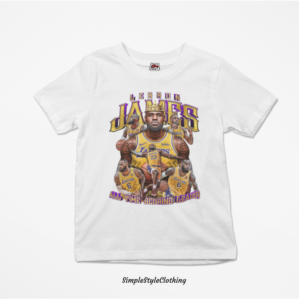 SSC Lebron James Oversized Shirts Combed Cotton for Men and Women