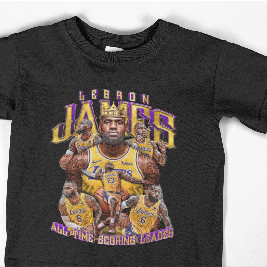 SSC Lebron James Oversized Shirts Combed Cotton for Men and Women