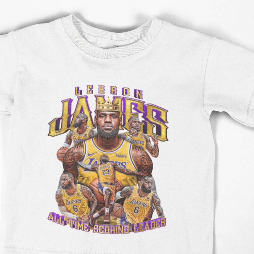 SSC Lebron James Oversized Shirts Combed Cotton for Men and Women