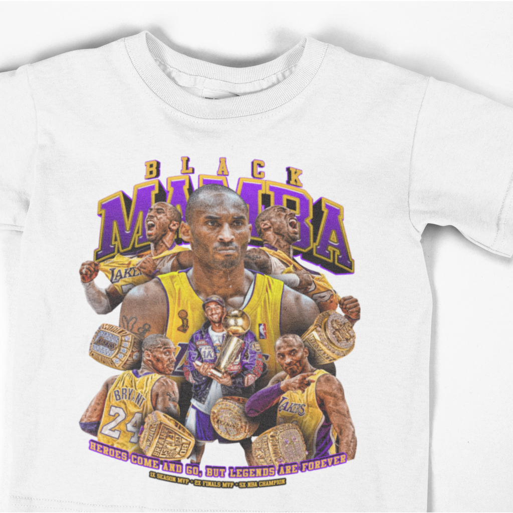 SSC Kobe Bryant Oversized Shirts Combed Cotton for Men and Women