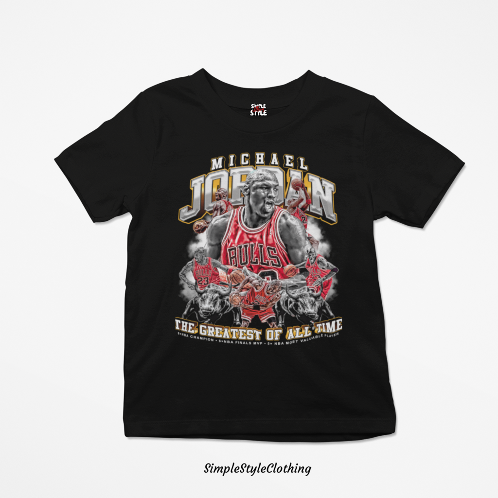 SSC Michael Jordan Oversized Shirts Combed Cotton for Men and Women