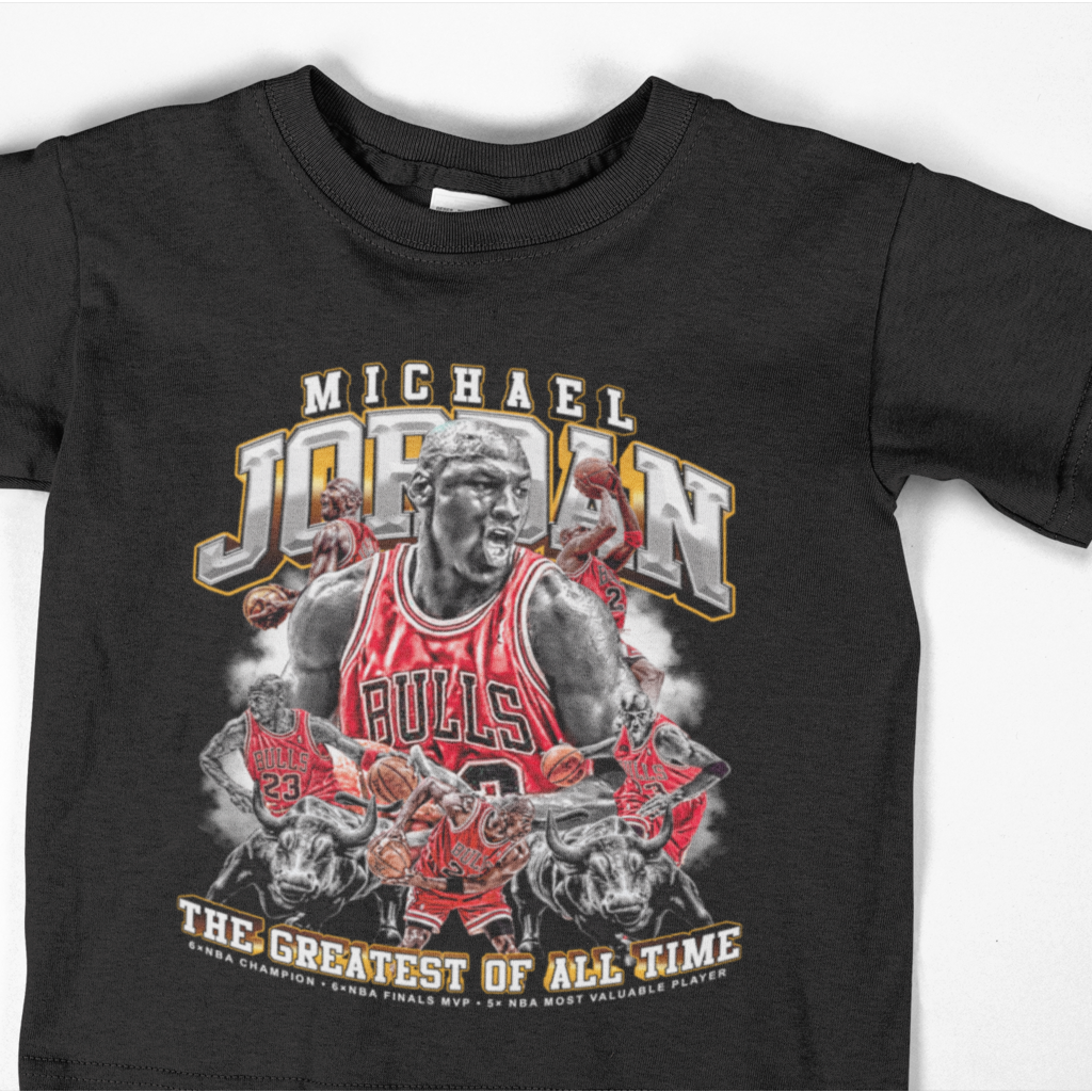 SSC Michael Jordan Oversized Shirts Combed Cotton for Men and Women