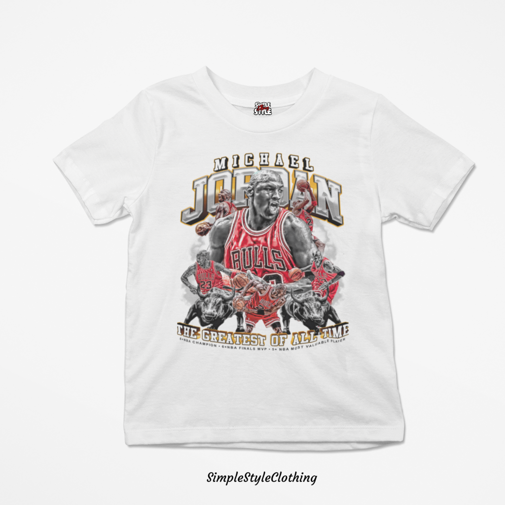 SSC Michael Jordan Oversized Shirts Combed Cotton for Men and Women