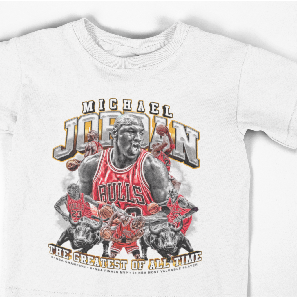 SSC Michael Jordan Oversized Shirts Combed Cotton for Men and Women