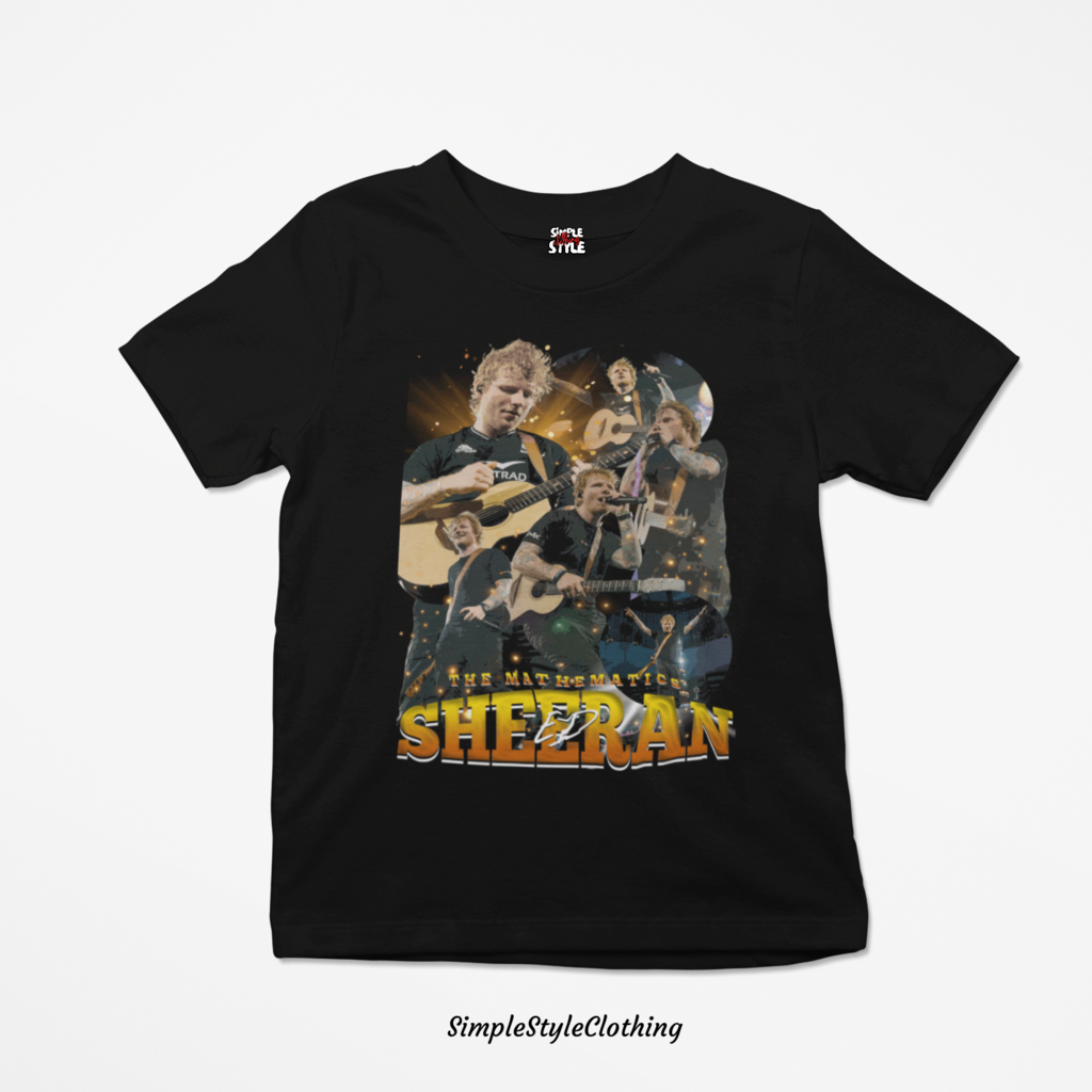 SSC Ed Sheeran Oversized Shirts Combed Cotton for Men and Women