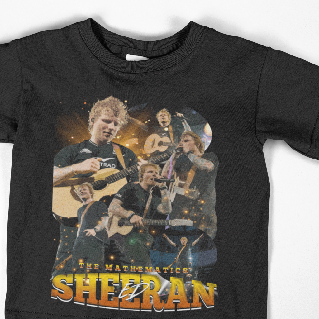 SSC Ed Sheeran Oversized Shirts Combed Cotton for Men and Women