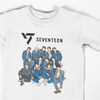 SSC Seventeen Oversized Shirts Code 3 Combed Cotton for Men and Women