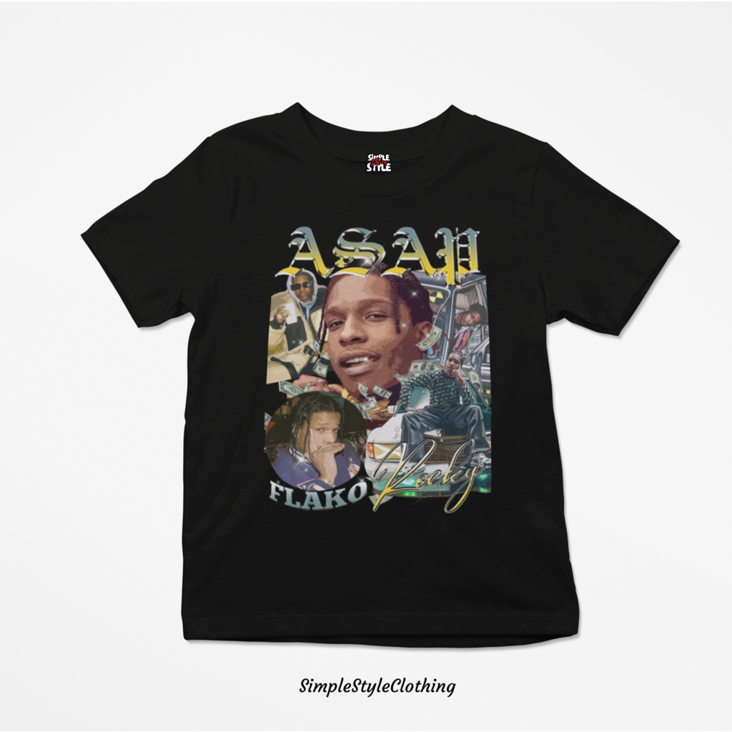 SSC Asap Rocky Oversized Shirts Combed Cotton for Men and Women