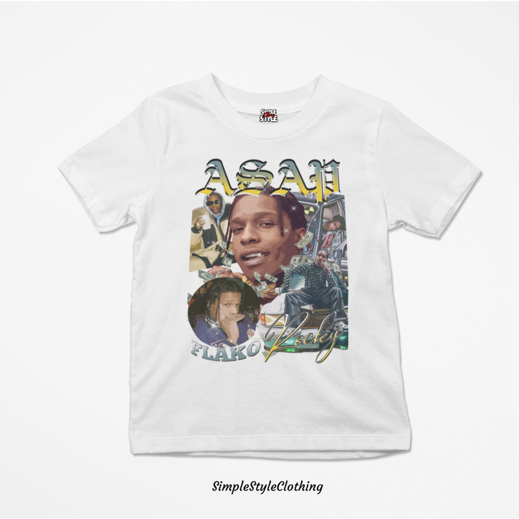 SSC Asap Rocky Oversized Shirts Combed Cotton for Men and Women