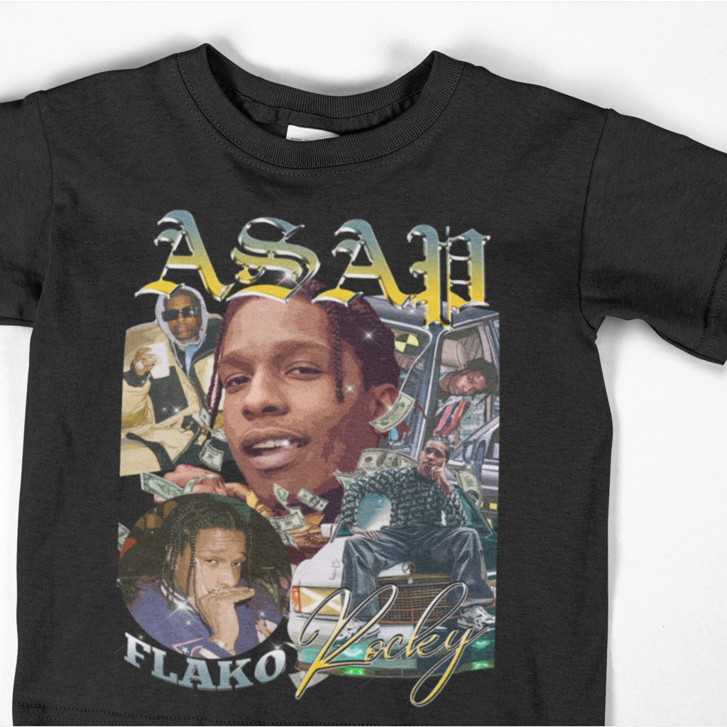 SSC Asap Rocky Oversized Shirts Combed Cotton for Men and Women