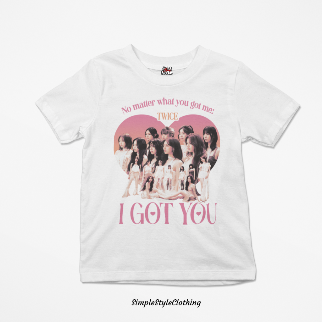 Twice Oversized Tshirt | Simple Style Clothing T-Shirt