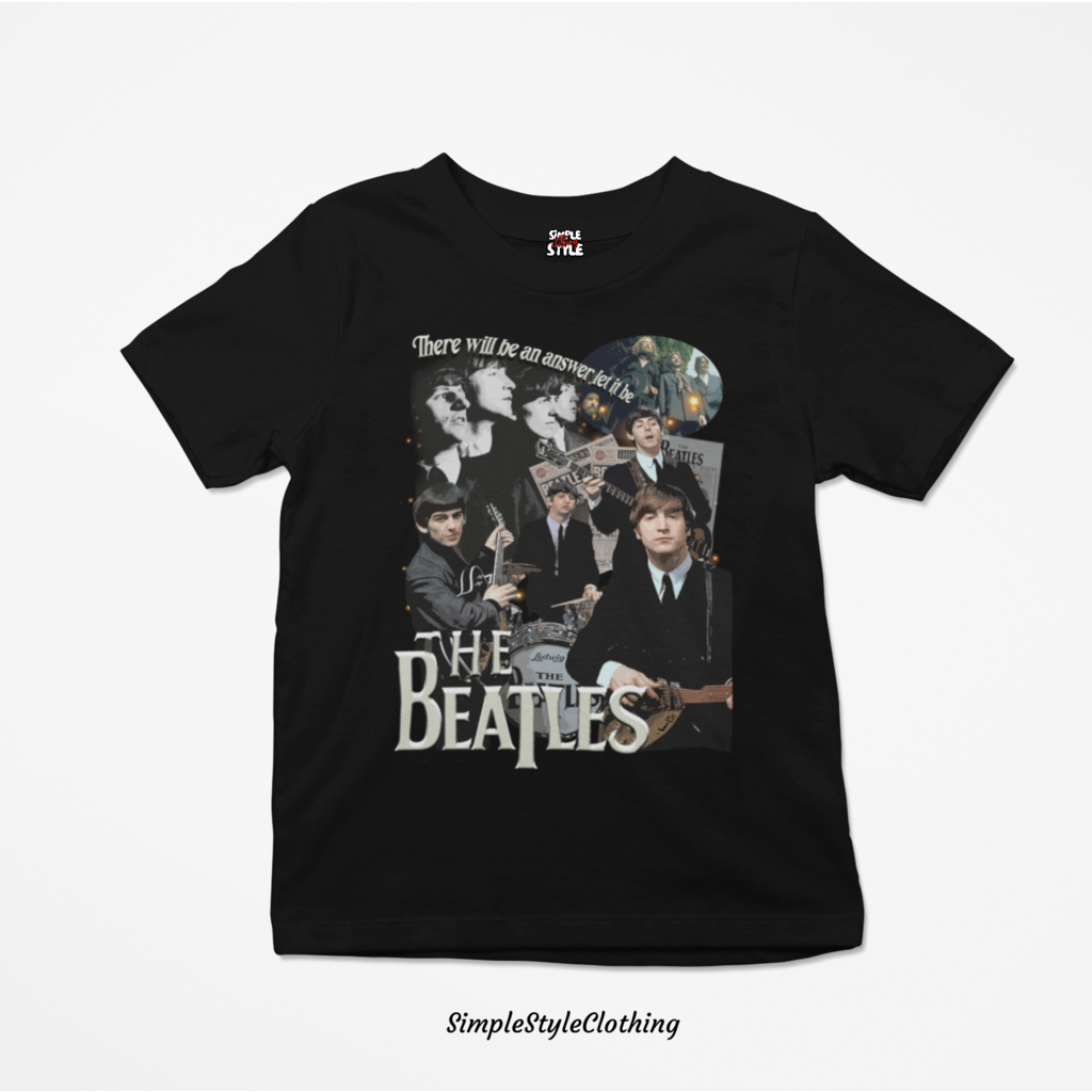 SSC The Beatles Oversized Shirts Combed Cotton for Men and Women