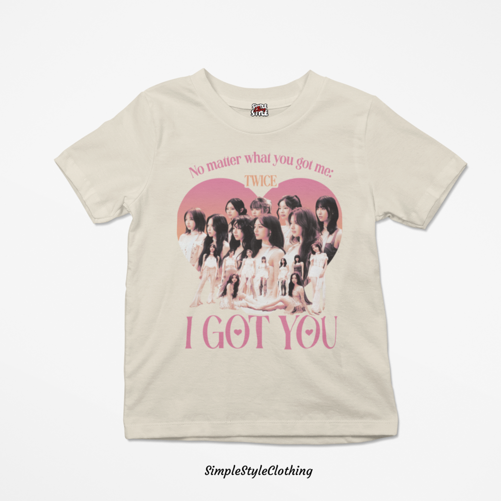 Twice Oversized Tshirt | Simple Style Clothing T-Shirt