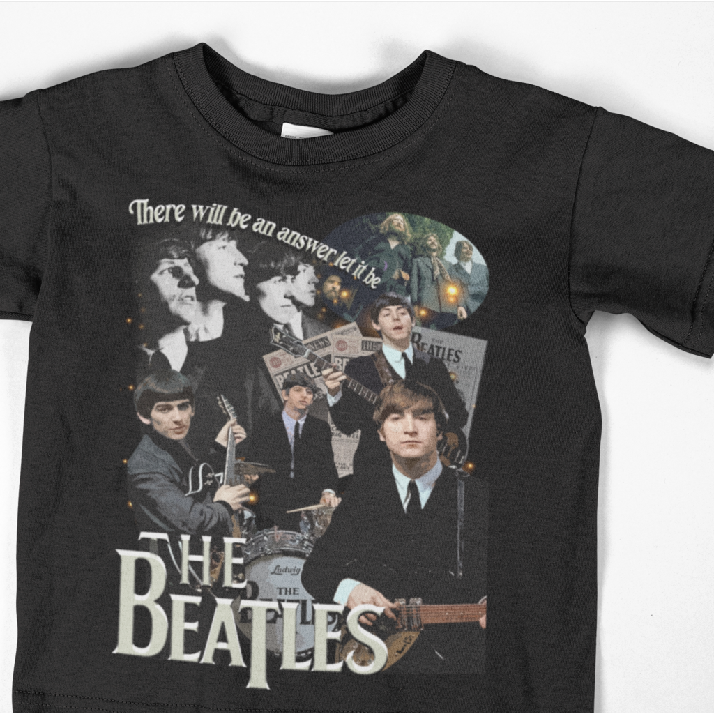 SSC The Beatles Oversized Shirts Combed Cotton for Men and Women