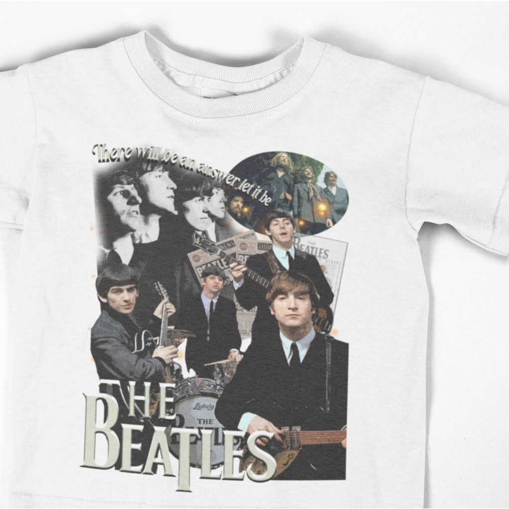 SSC The Beatles Oversized Shirts Combed Cotton for Men and Women