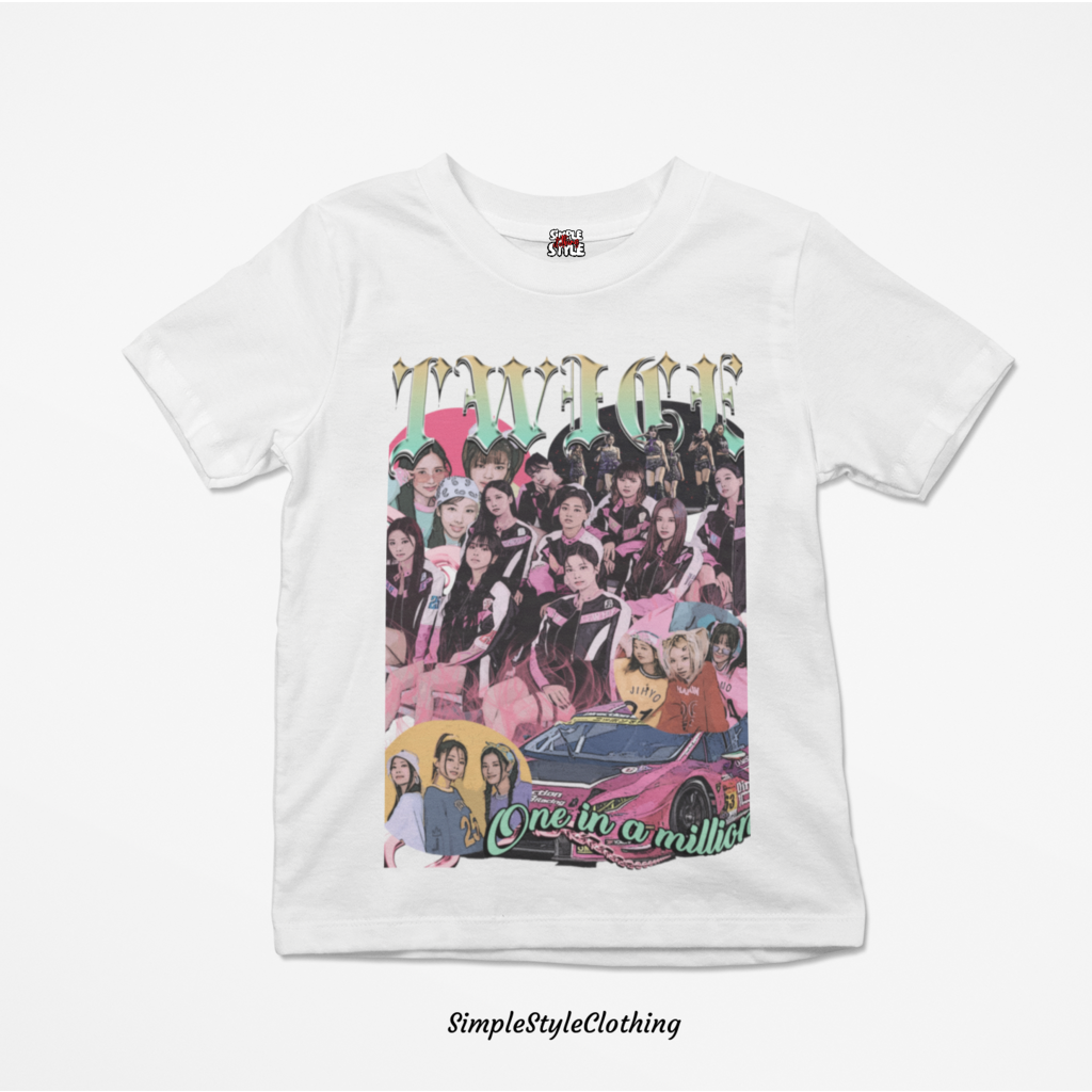 Twice Oversized Tshirt | Simple Style Clothing T-Shirt