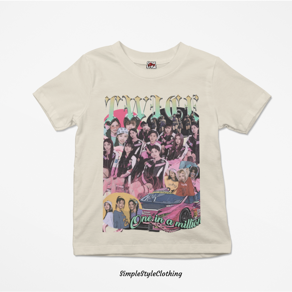 Twice Oversized Tshirt | Simple Style Clothing T-Shirt