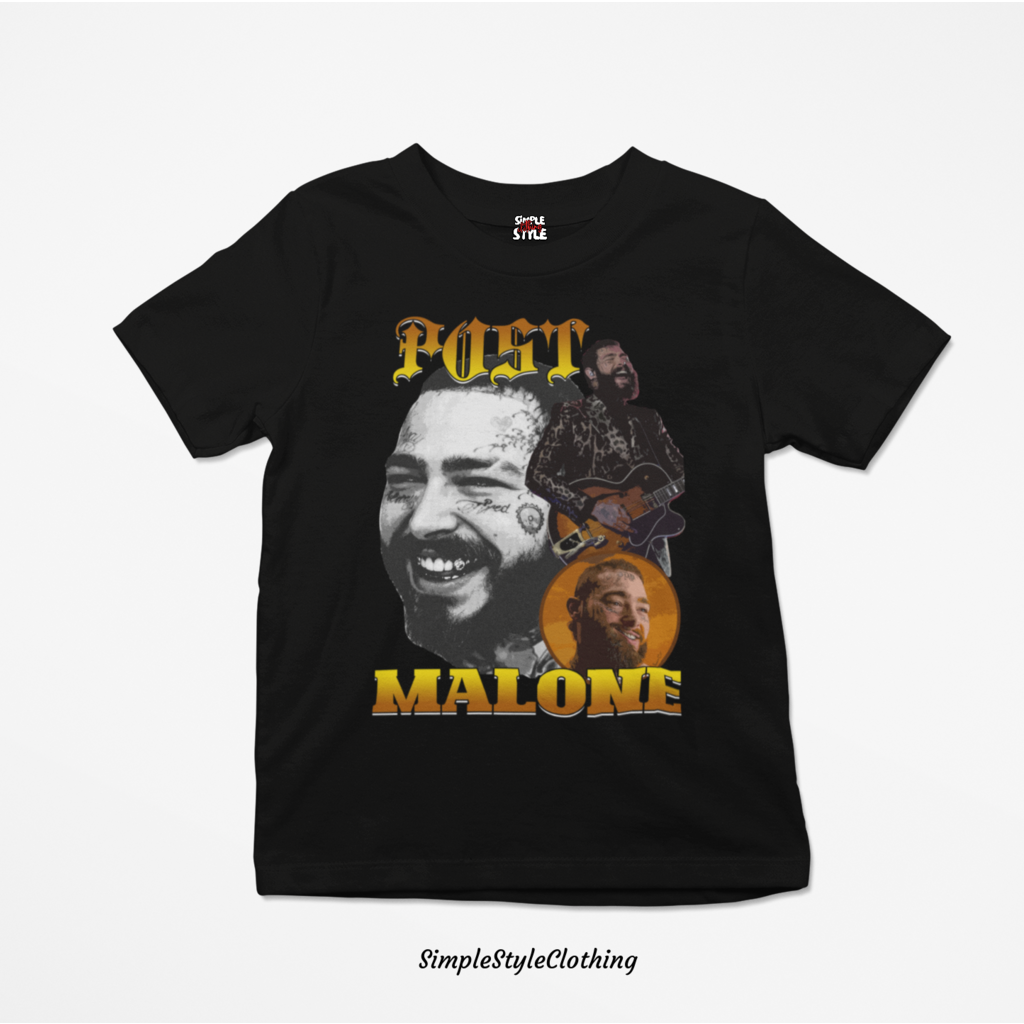 SSC Post Malone Oversized Shirts Combed Cotton for Men and Women