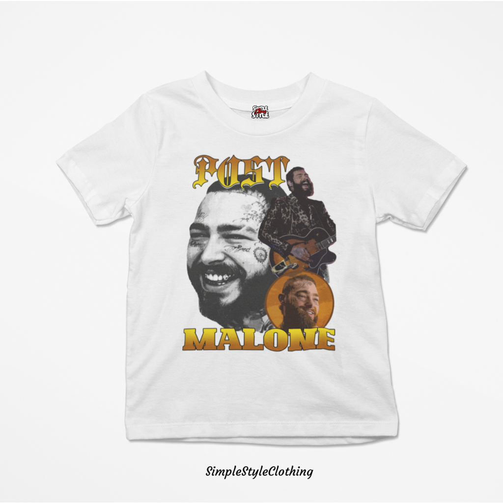 SSC Post Malone Oversized Shirts Combed Cotton for Men and Women