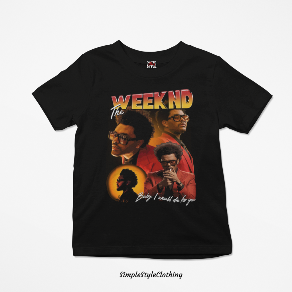 SSC The Weeknd Oversized Shirts Combed Cotton for Men and Women